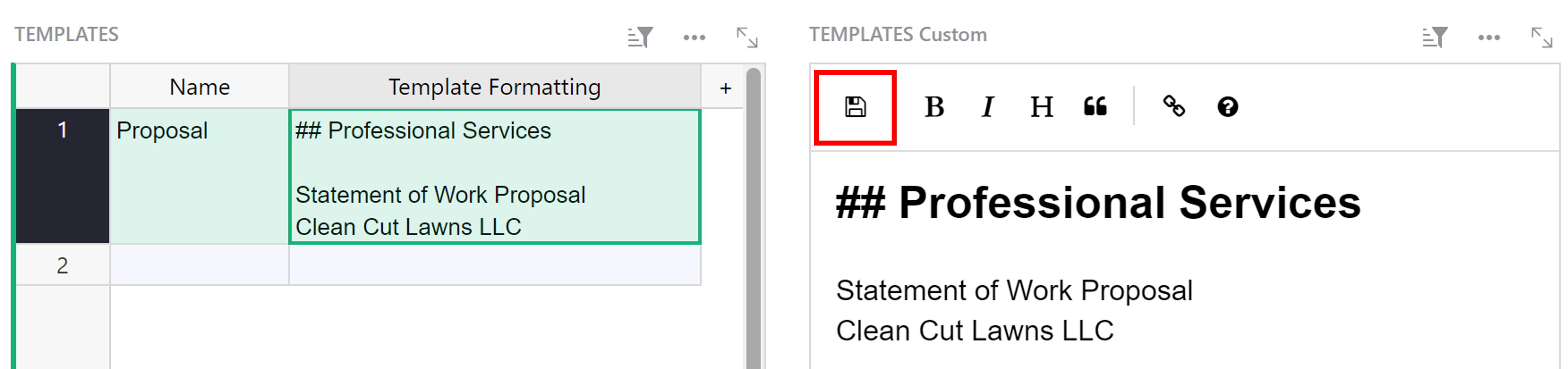 Proposal Template